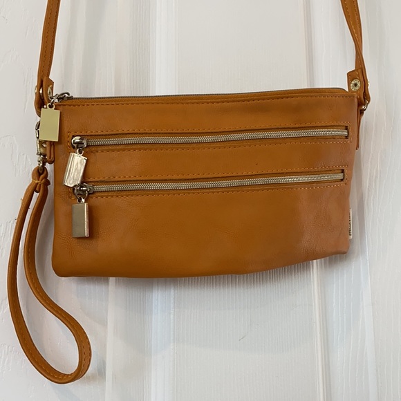 Stella & Max Handbags - Mustard Yellow Small Crossbody Bag